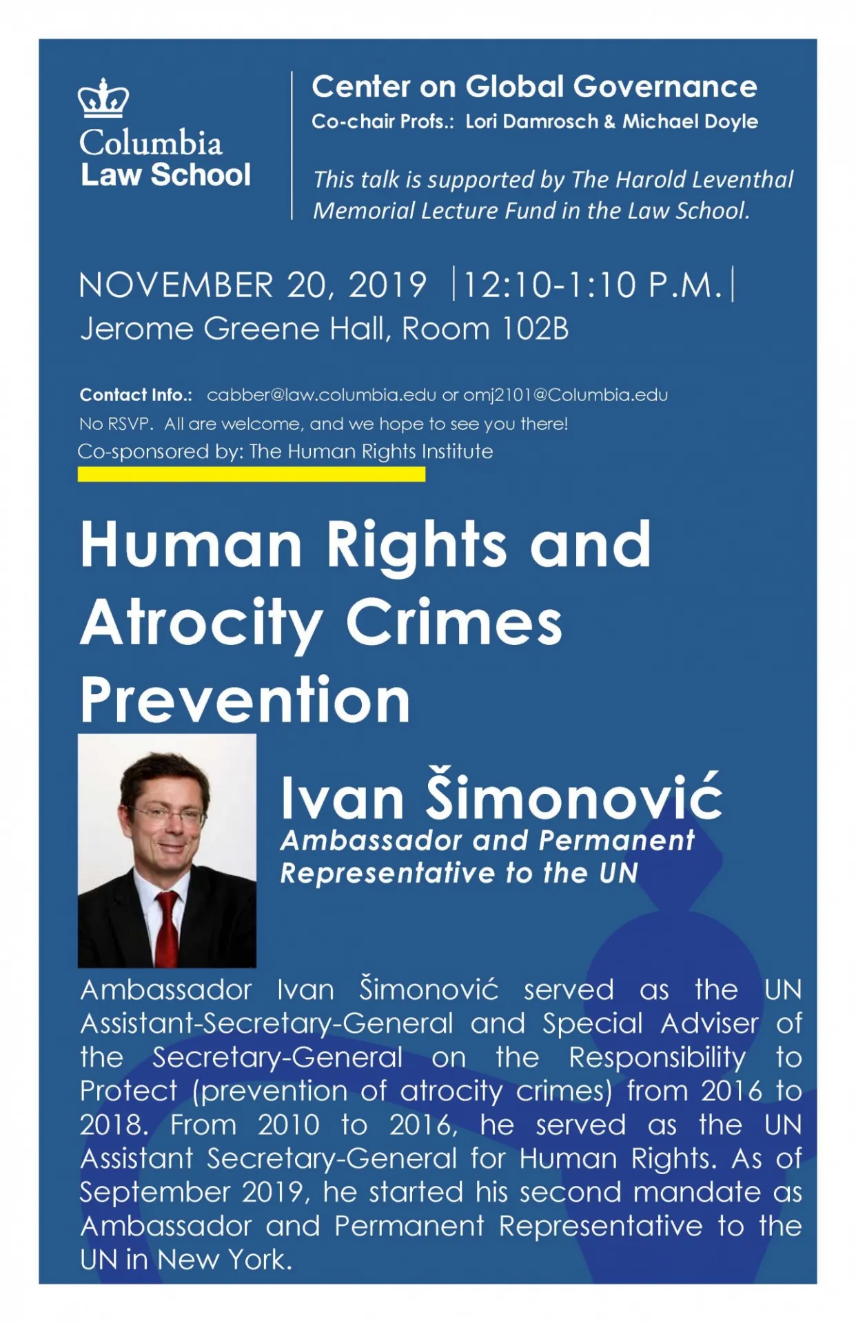 Flyer Ambassador Ivan Šimonović