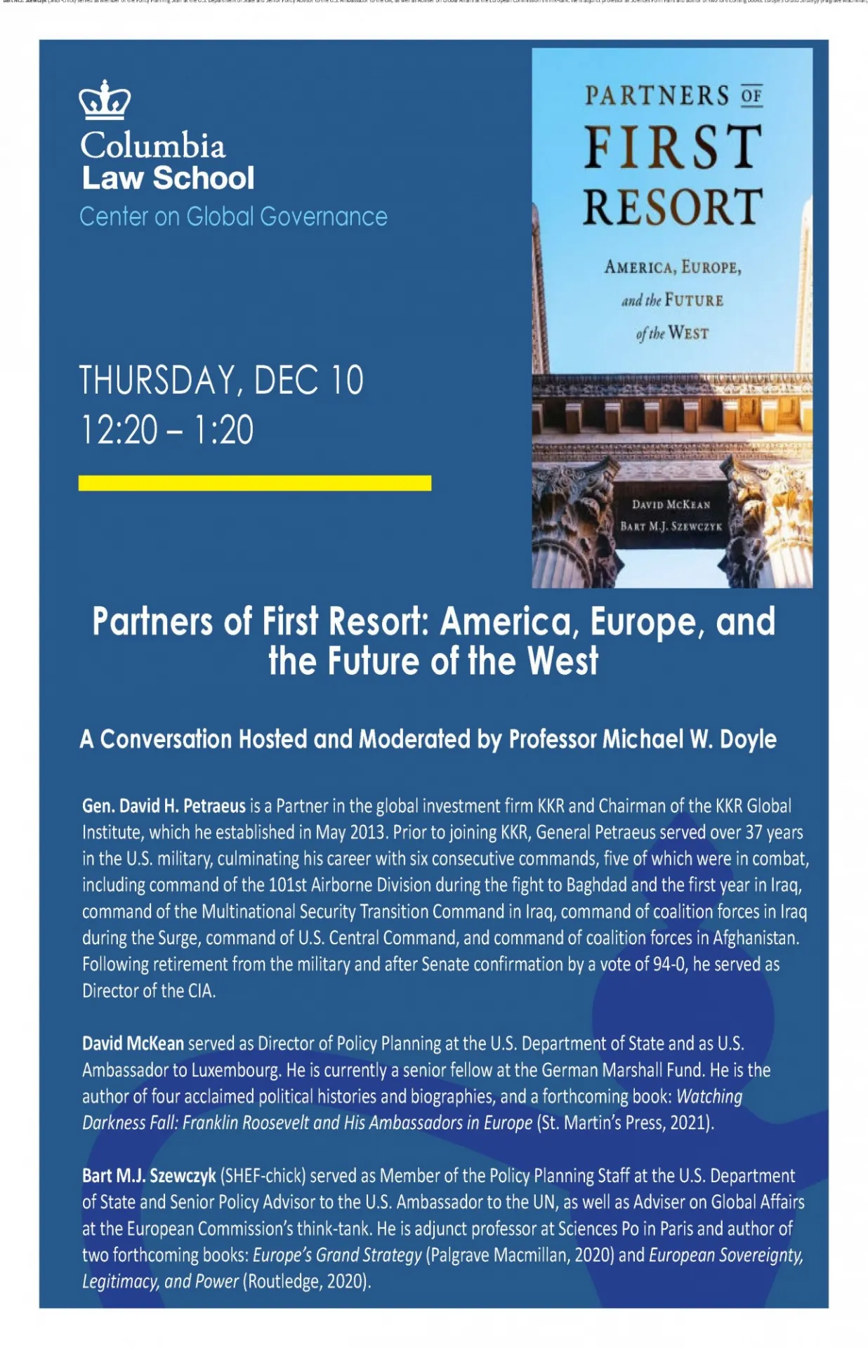 Image of event flyer. 